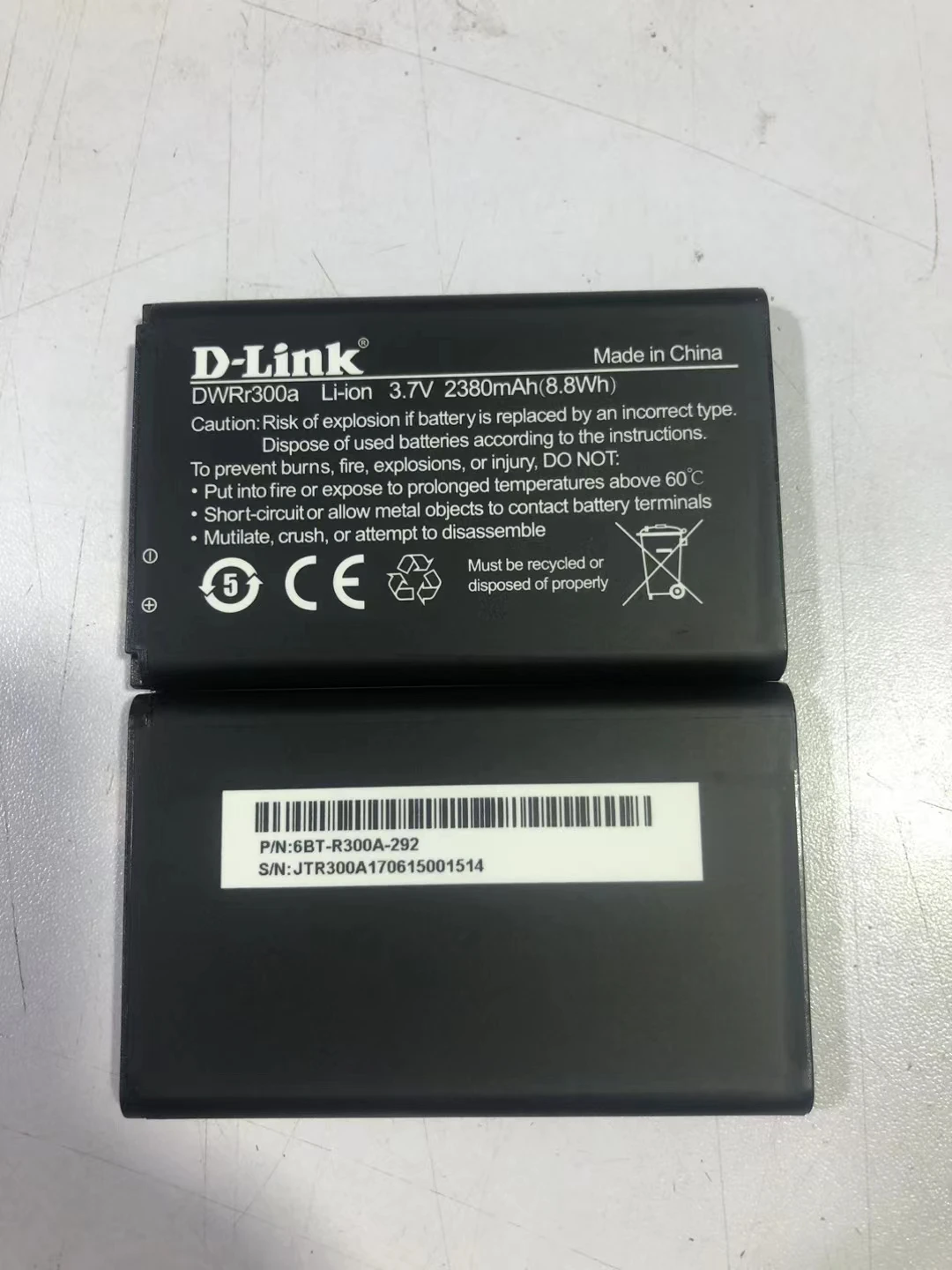 Оригинальный новый аккумулятор емкостью 2380 мАч для планшетов с внешними аккумуляторами DWRr300a