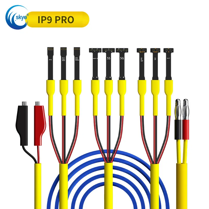 

MECHANIC IP9 PR0 Power Cord Phone Power Supply Test Cable for IP 5-IP 12 PRO MAX for Ipad Battery Test Cable Boot Up Line