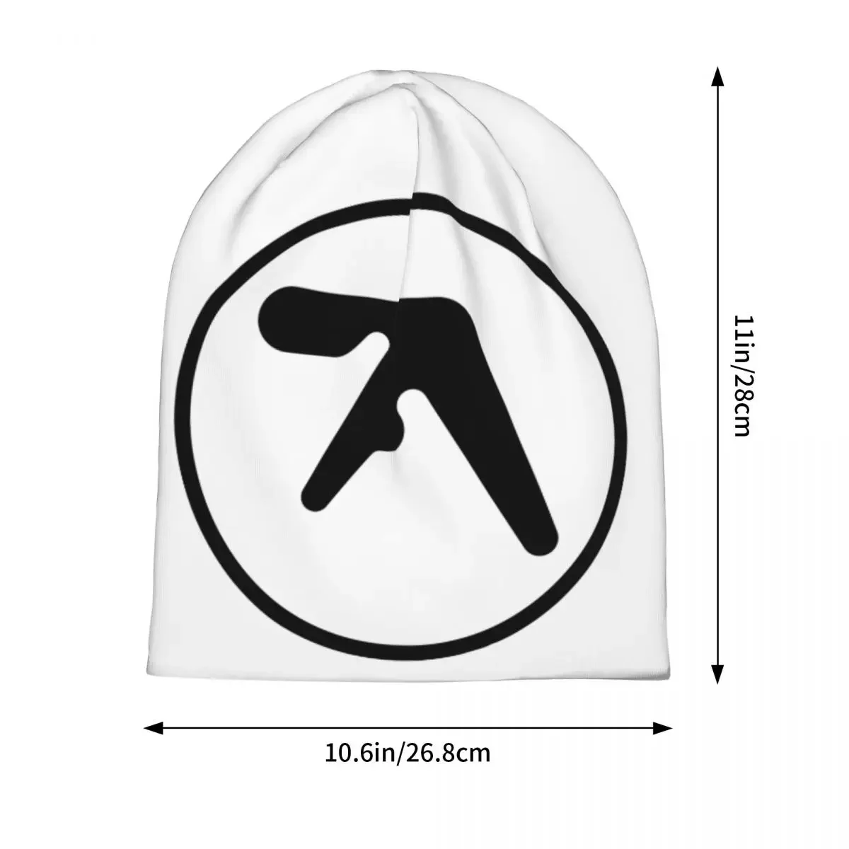 Винтажные шапки Aphex Twin вязаная шапка повседневная уличная Y2K Skullies унисекс теплая
