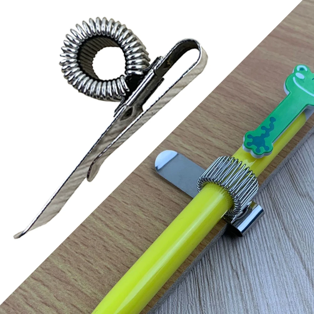 

Diary Travel Penholder Spring Loop Home Office Nurses Doctors Planner Pen Clip Stationery Portable Students For Clipboard Pilots