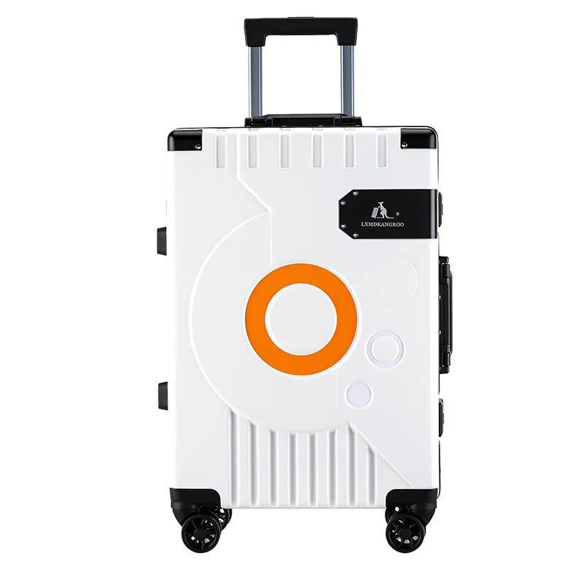 COLENARA High-quality Luggage Men's Universal Wheel Trolley Case Portable Waterproof Durable Password Box Rolling Suitcase