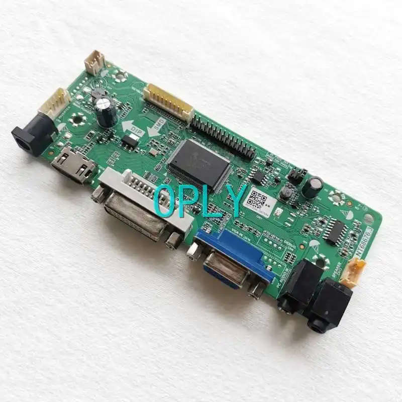 Для ноутбука QD15XL01 QD15XL04 плата контроллера ЖК-монитора 1CCFL HDMI-совместимый VGA DVI 1024*768 LVDS 30-контактный Комплект «сделай сам» 15"