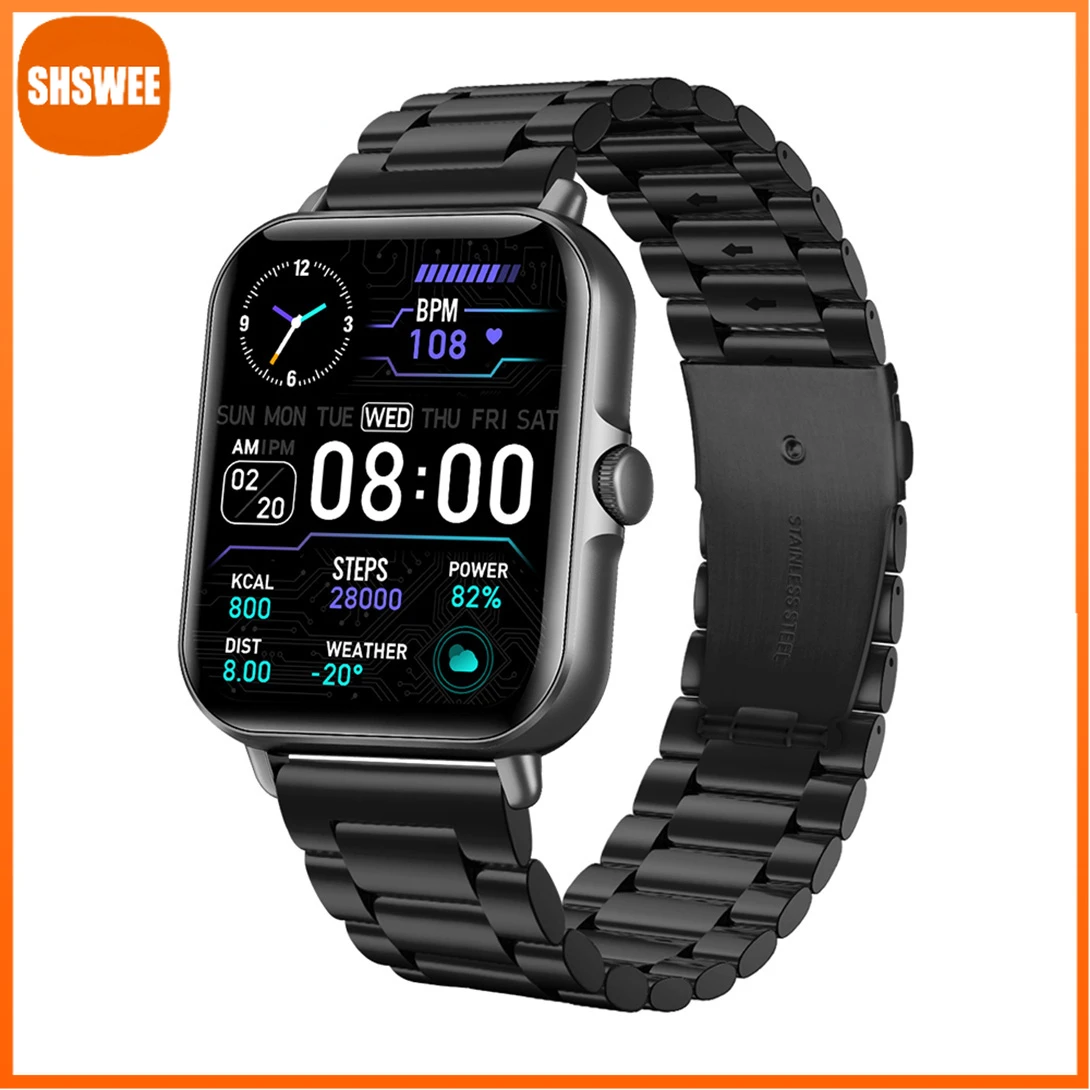 

Смарт-часы P28 Plus мужские/женские с Bluetooth, водостойкие, IP67