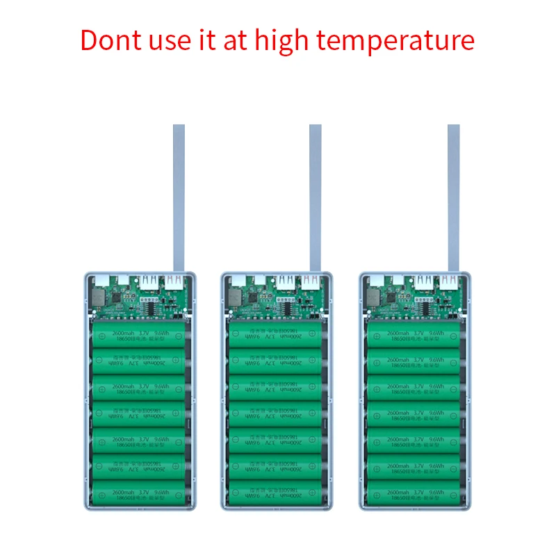 Съемная Беспроводная зарядка 14*18650 Быстрая PD QC3.0 22 5 Вт сварочная бесплатная