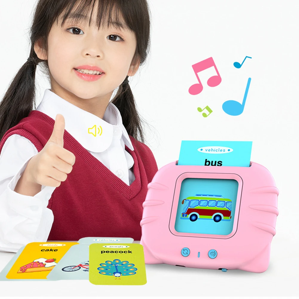 

Kid Enlightenment Machine Interactive Eye Protection English Card Reader Early Education Machine Montessori Toys