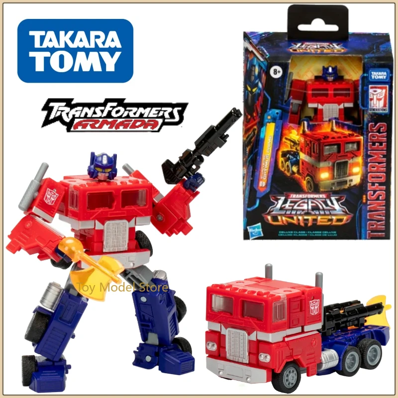 В наличии TM Transformers G Series Chuanshi United D Class G1 Optimus Prime Коллекционная фигурка Аниме Робот