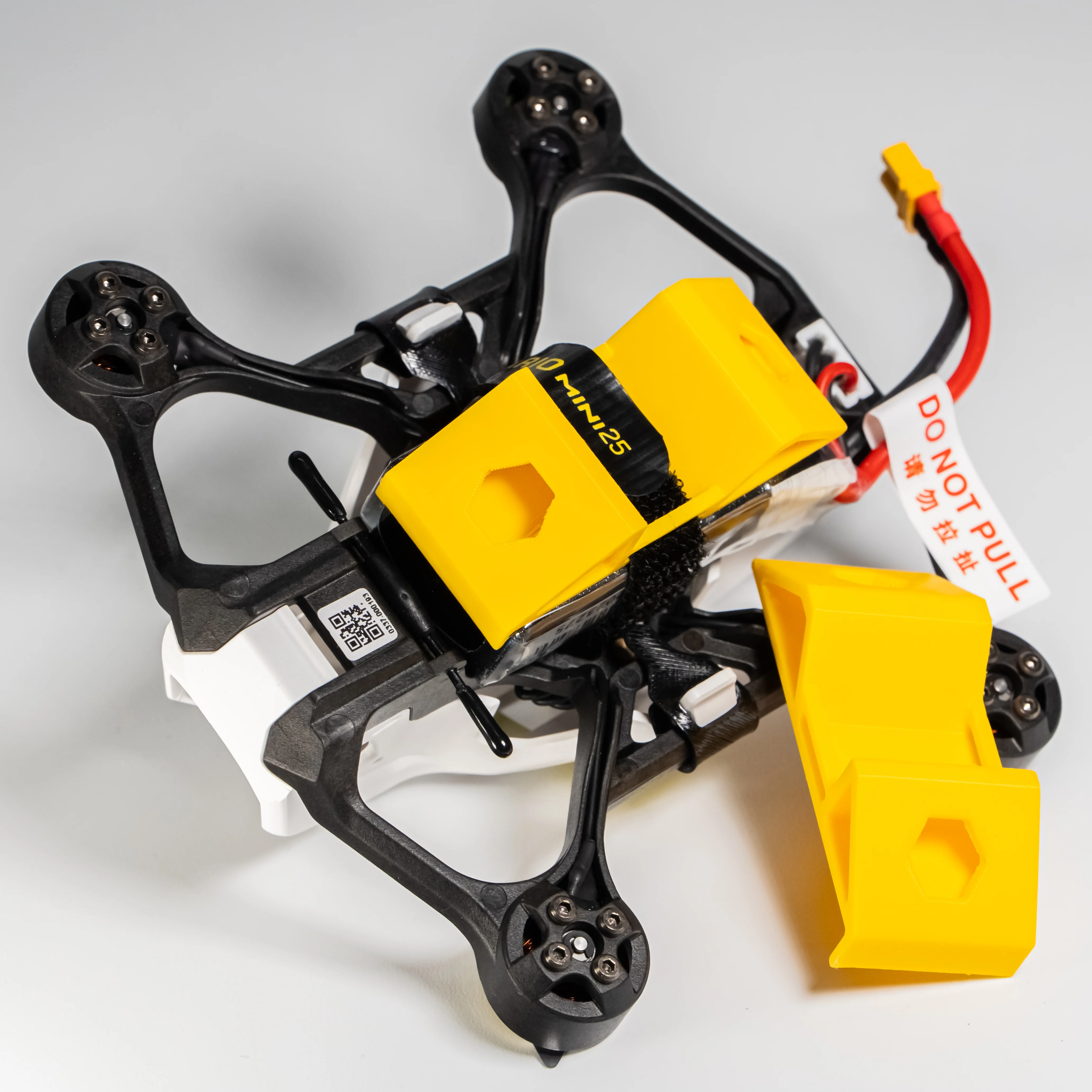 Фото Новое защитное крепление для LiPo батареи из ТПУ с 3D-печатью для SpeedyBee Mario Mini 25, FPV Drone Frame Quadcopter №4