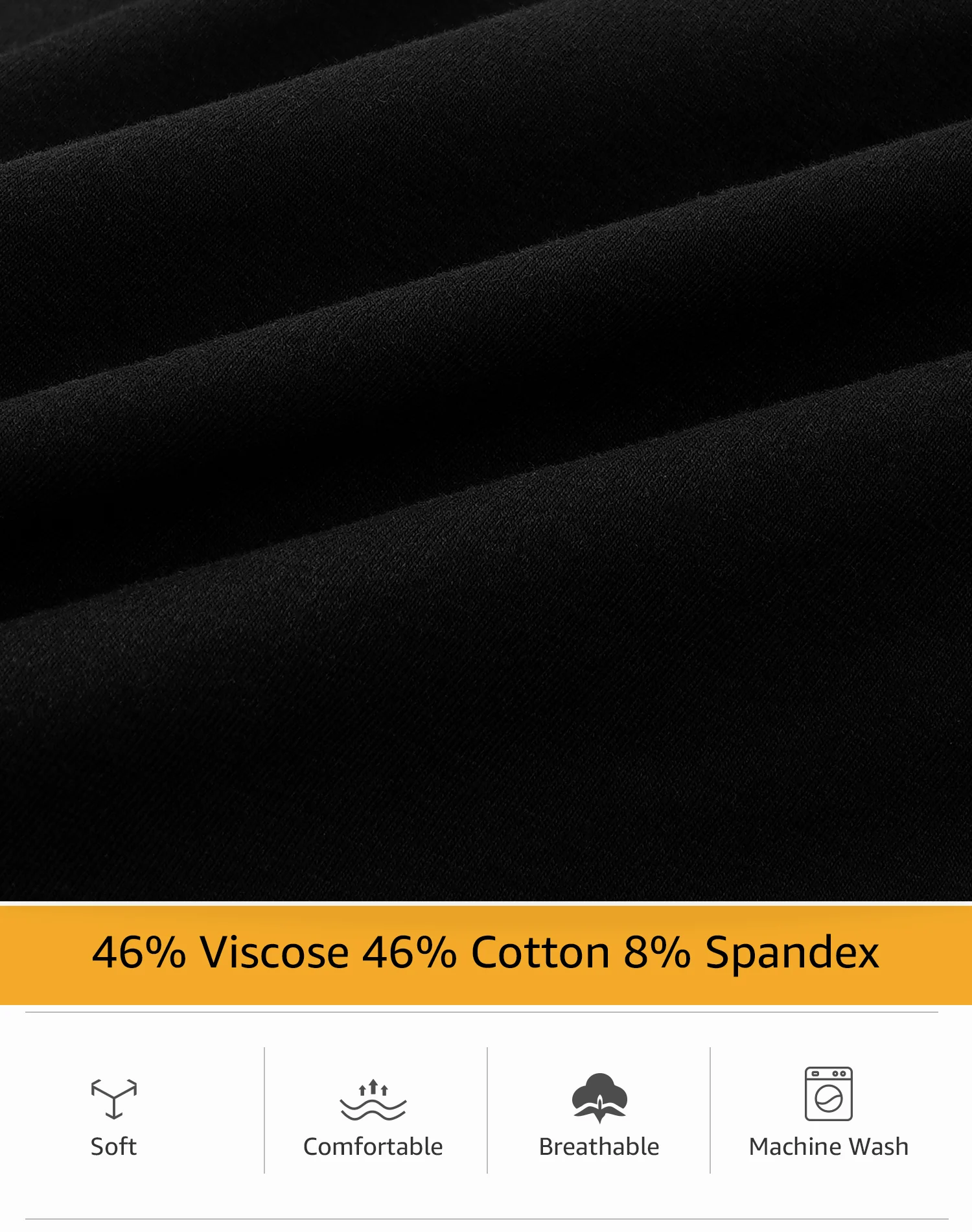 INNERSY Men's Tag-Free Basic Underwear No Fly Pouch Cotton Briefs 4-Pack