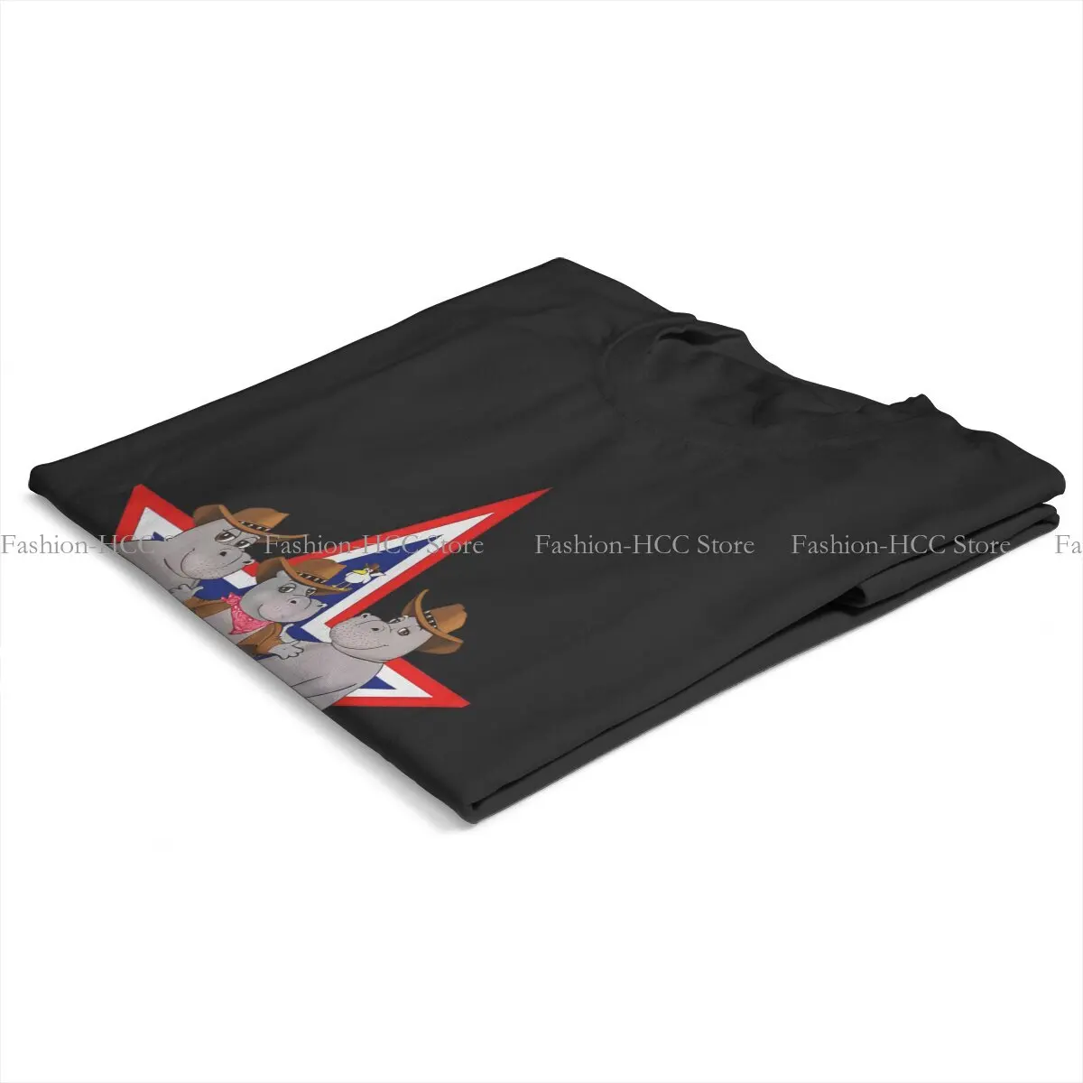 Футболки из полиэстера в стиле хиппотама 2022 Мужская футболка с принтом хиппополо