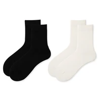 black and white woman clothes solid kawaii neutral socks womens cotton harajuku lovers japanese couple underwear