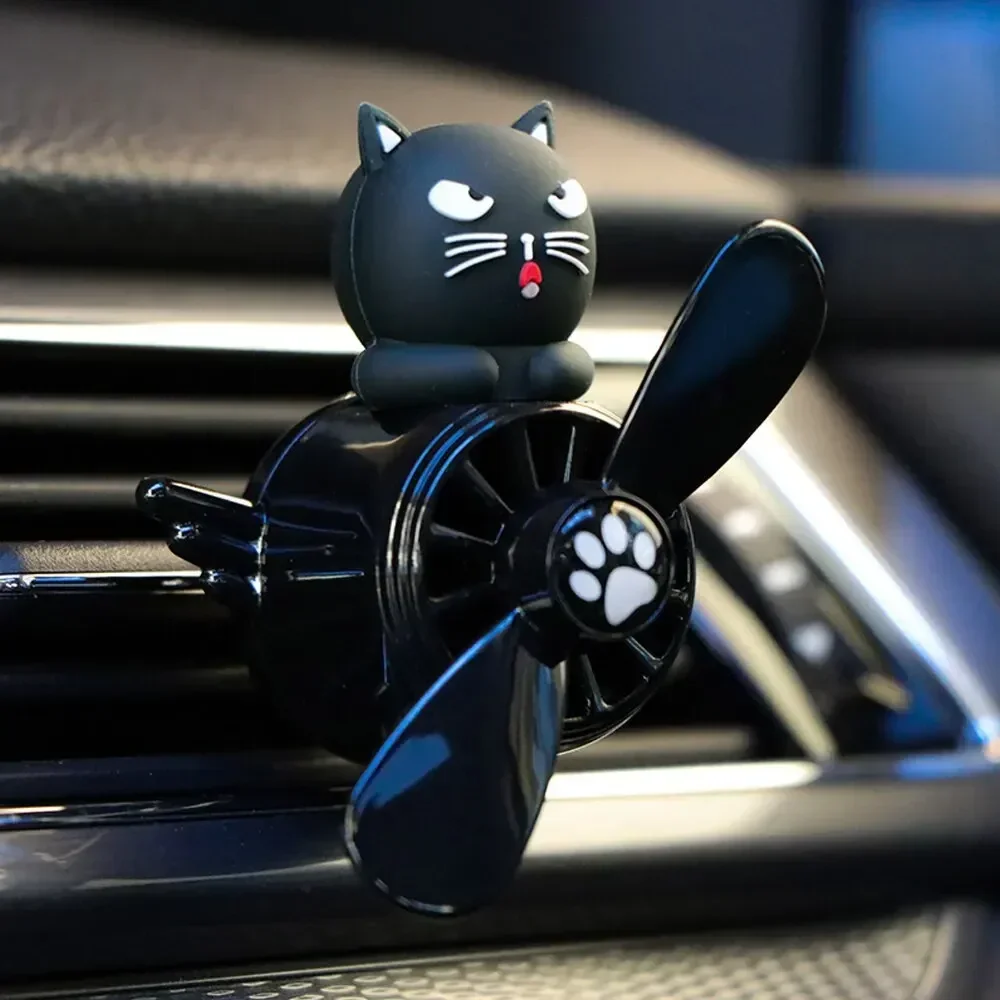 

Автомобильный освежитель воздуха, ароматерапия, пилот, вращающийся пропеллер, воздуховыпускное отверстие, аромат, аромат, кошка, собака, утка, хаски, пилот, авто украшение