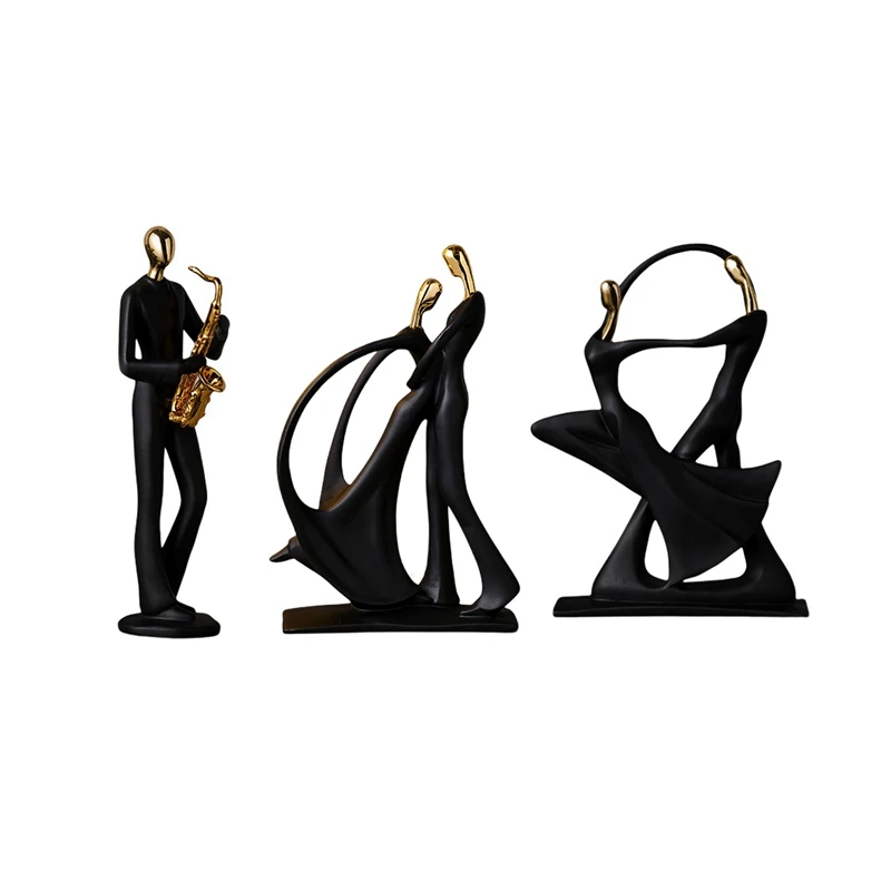 

Аксессуары для украшения дома, современные фигурки людей, декор для гостиной, персонажи из абстрактной смолы, Декоративная скульптура