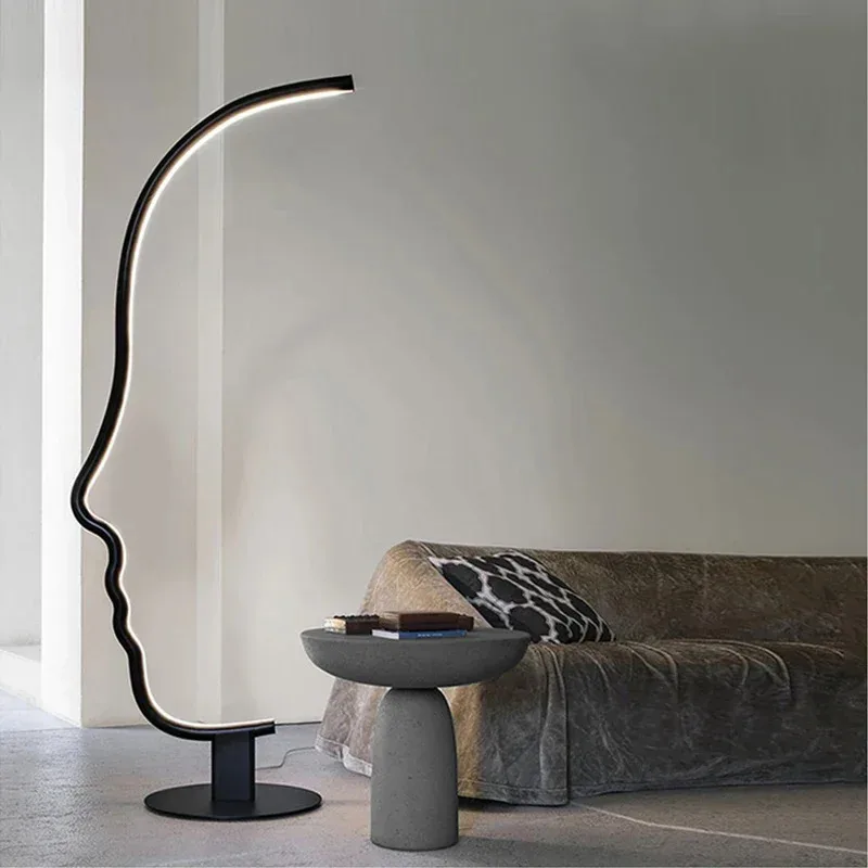 Круглый боковой столик в скандинавском стиле с грибами современные дизайнерские