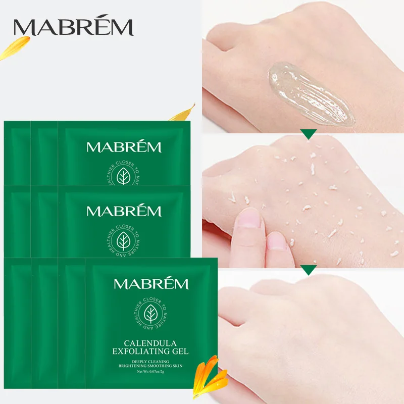 

MABREM Calendula Cleansing Gel Cleansing Facial Oil Removal Moisturizing Whitening Refreshing Skin Care Cleanser 10 PCS