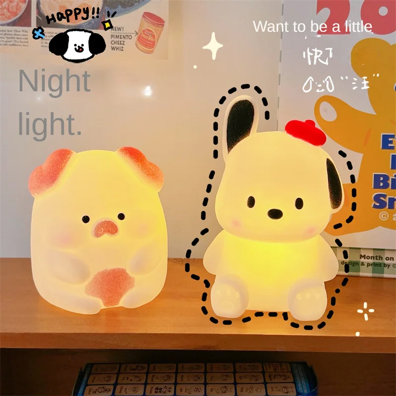 

Cute Cartoon Dog Personality Small Table Lamp Student Bedroom Bedside Lamp Decorative Night Light Simple Modern for Children