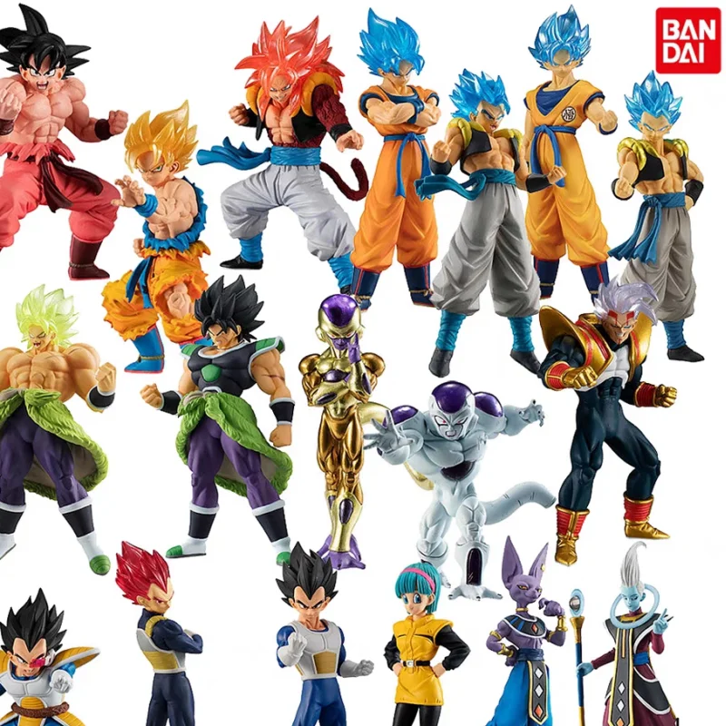 

Original Bandai Dragon Ball Shf Super Hero Son Goku Gohan Vegeta Piccolo Broly Android Anime Figure Action Model Figure Gift Toy