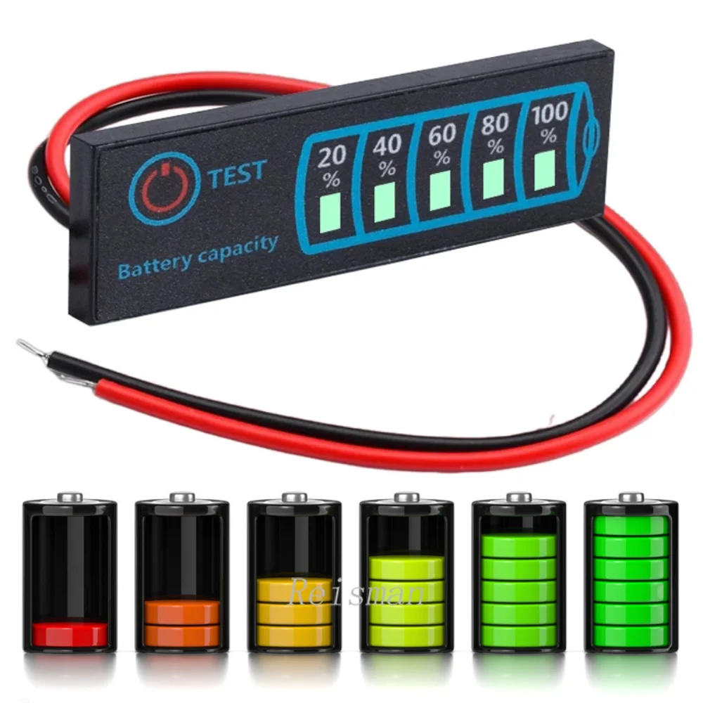 

1S-8S 5-30 в свинцово-кислотный аккумулятор 18650 литий-ионный Литий-полимерный литиевый модуль измеритель емкости напряжения индикатор уровня тестер ЖК-дисплей измеритель