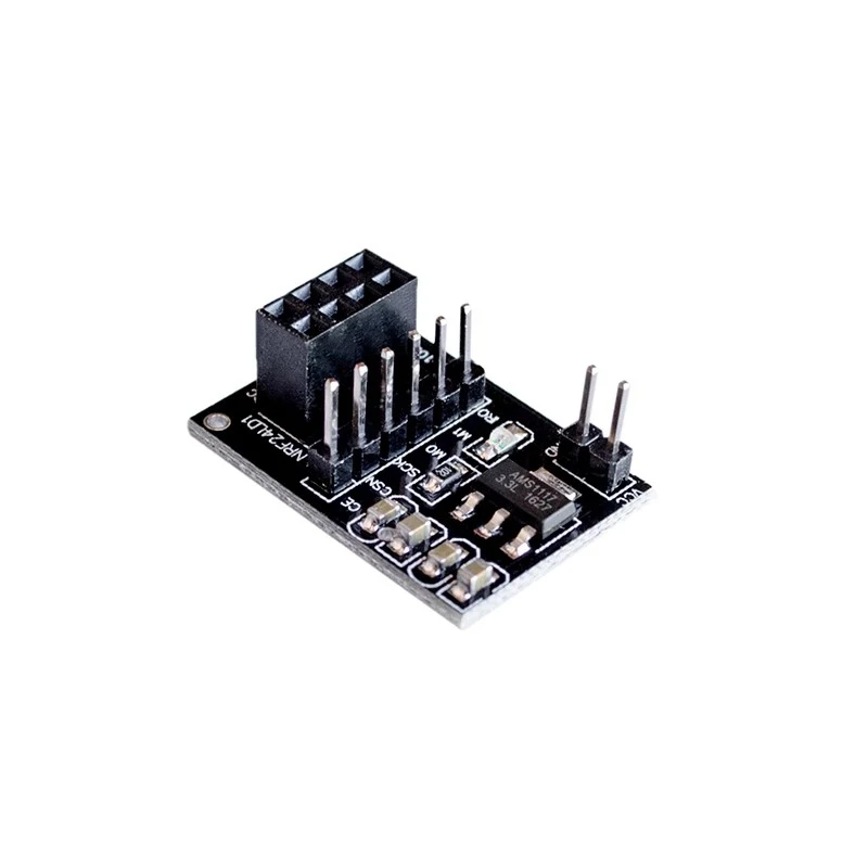 

5~500Pcs Wireless Module Adapter Board 3.3V Supporting 24L01 Wireless Module Using Intelligent Car Robot