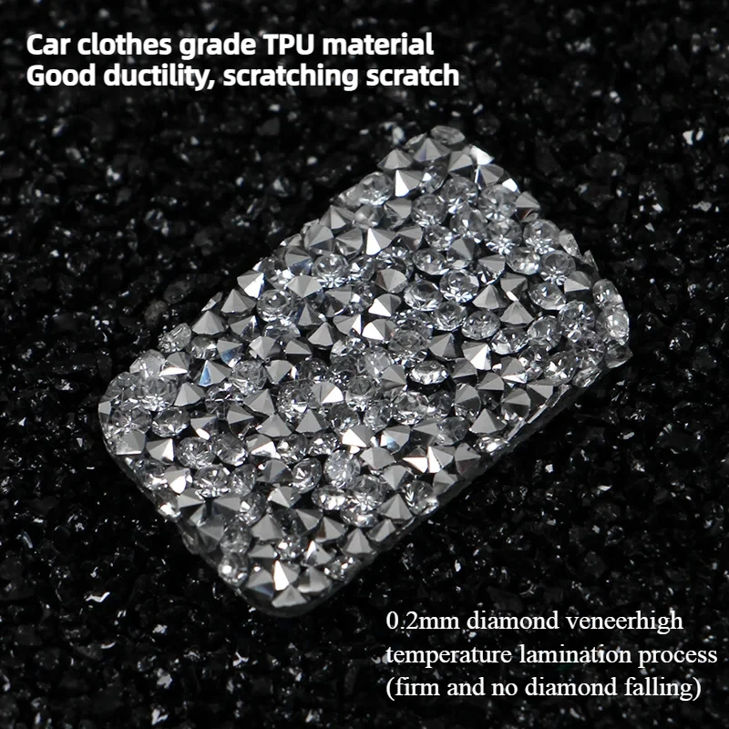 Для Volkswagen VW ID4 CROZZ 2021 2022 боковая накладка на центральную консоль блестящая