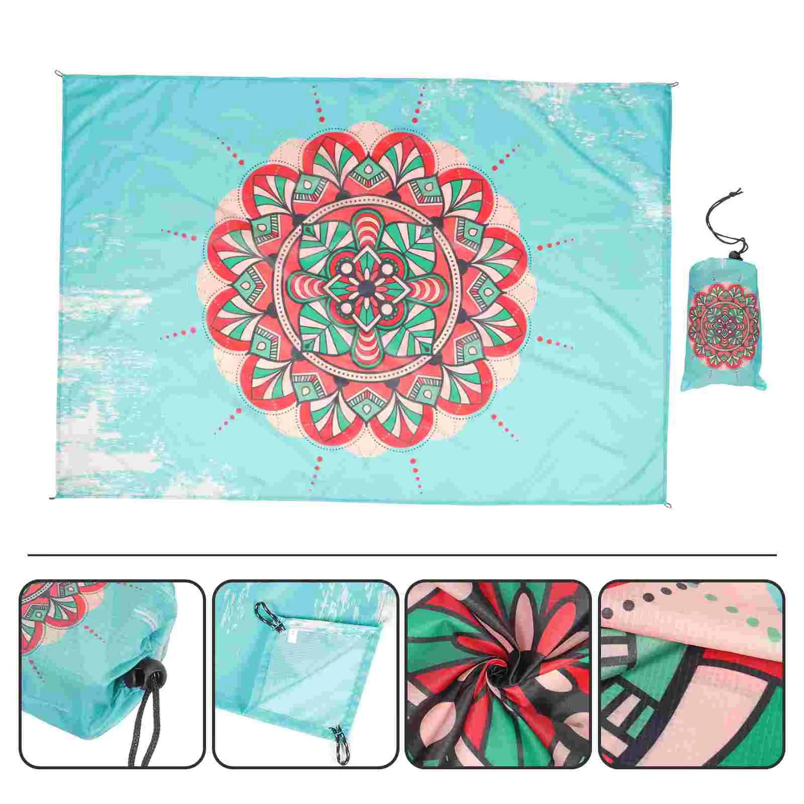 

Одеяло пляжное с принтом, 200 х14, 0 см