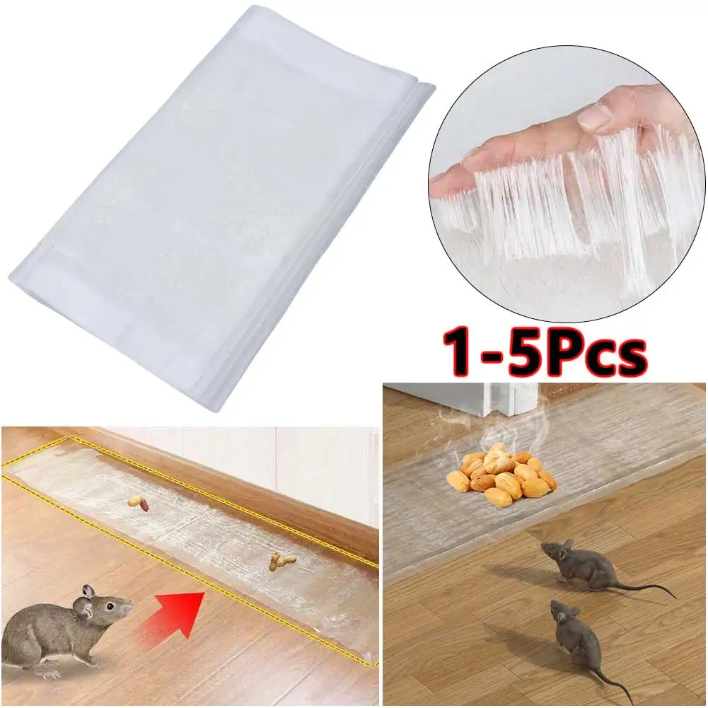 Липкие ловушки для мышей от Shunmaii 1-5 шт. клейкие крыс защиты сада против борьбы с