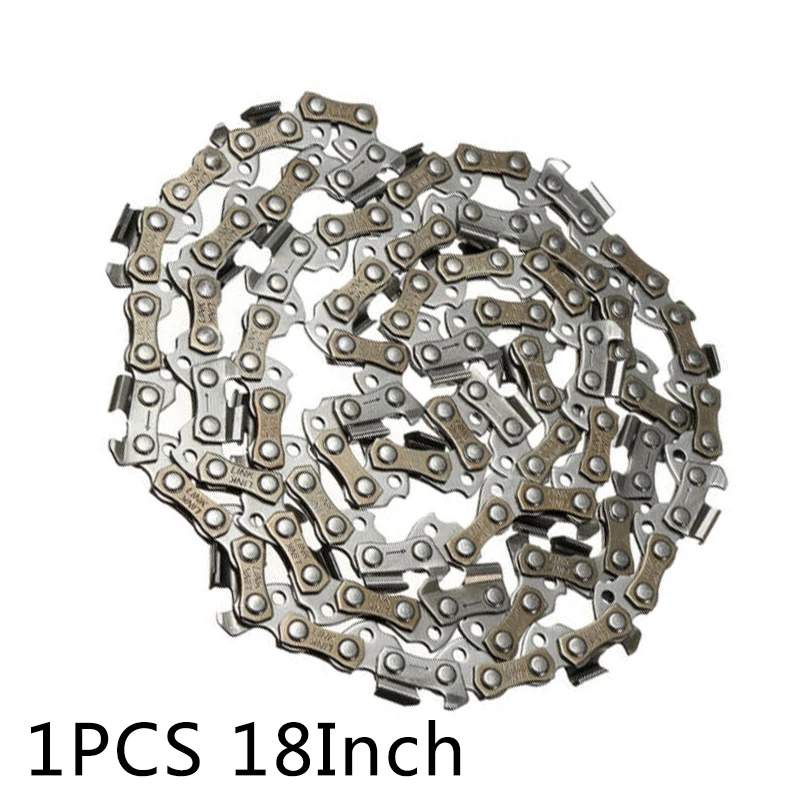 

1/3Pcs 18 Inch 45cm 62 Drive Links Chainsaw Saw Chain Blade 3/8" LP 0.050" Gauge Wood Cutting Chainsaw Parts
