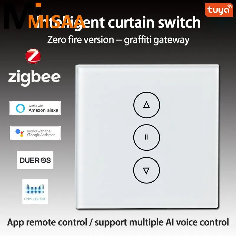 

86 Panel Smart Home App Remote Zigbee Voice Control Tuya Work With Alexa Home 10a Touch Switches Smart Switch