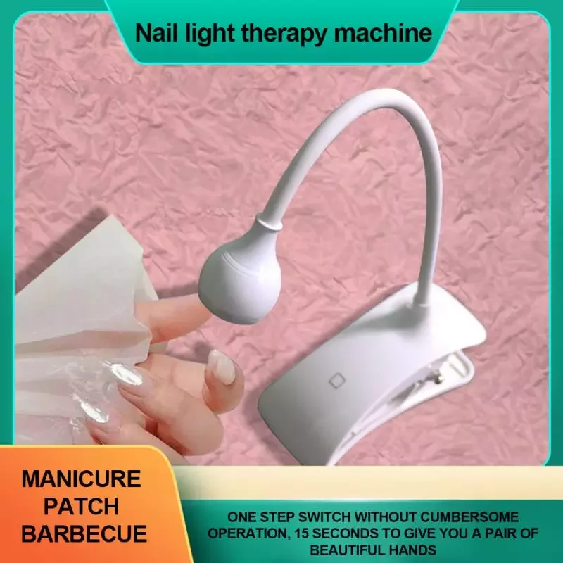 

2022New Desktop Nail Lamp Single Finger Nail Dryer UV LED Quick Curing Gel Nail Polish Portable Home Use Manicure Machine Nail A
