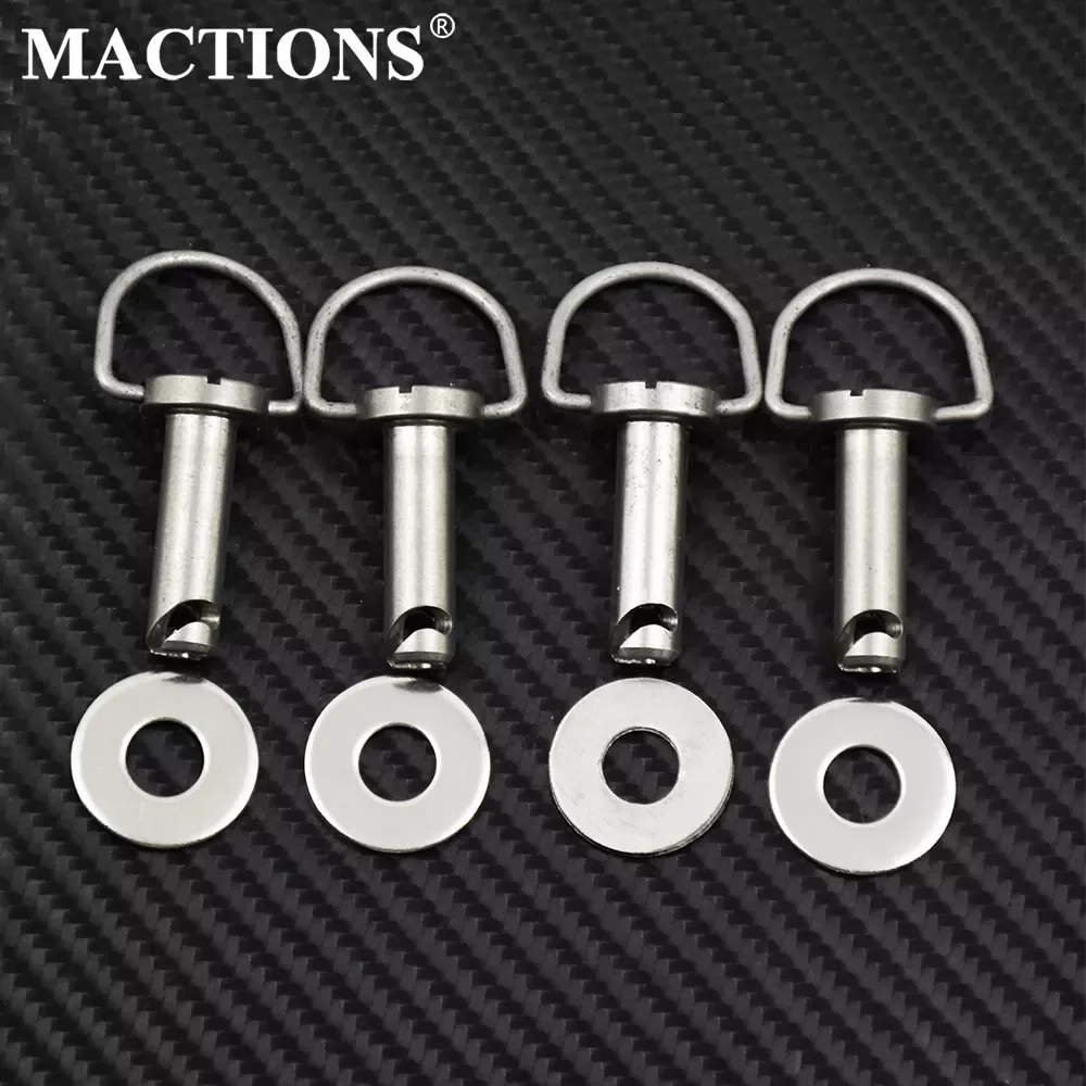 

NEW2023 Motorcycle Fastener Hard Saddlebag Mounting Pin Stud Bolt For Harley Softail Fat Boy Touring Street Glide Road Glide Roa