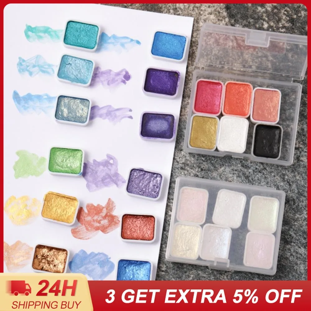 

32 Color Aurora Nail Solid Pigment Watercolor Pearlescent Halo Gradient Smudge Glitter Coloring Painting Manicure Decor Nail Art