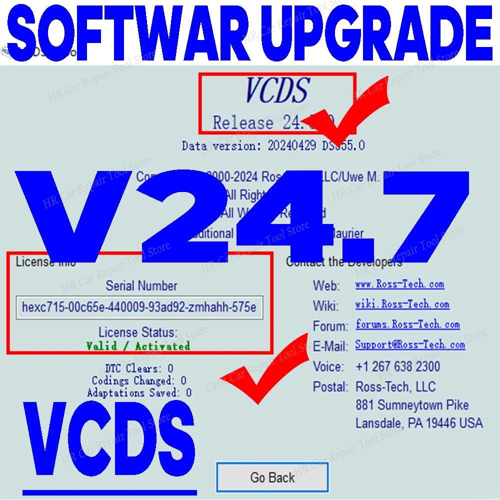 Обновление программного обеспечения vag com vcds OBD2 сканер hex v2 USB-интерфейс для vw audi
