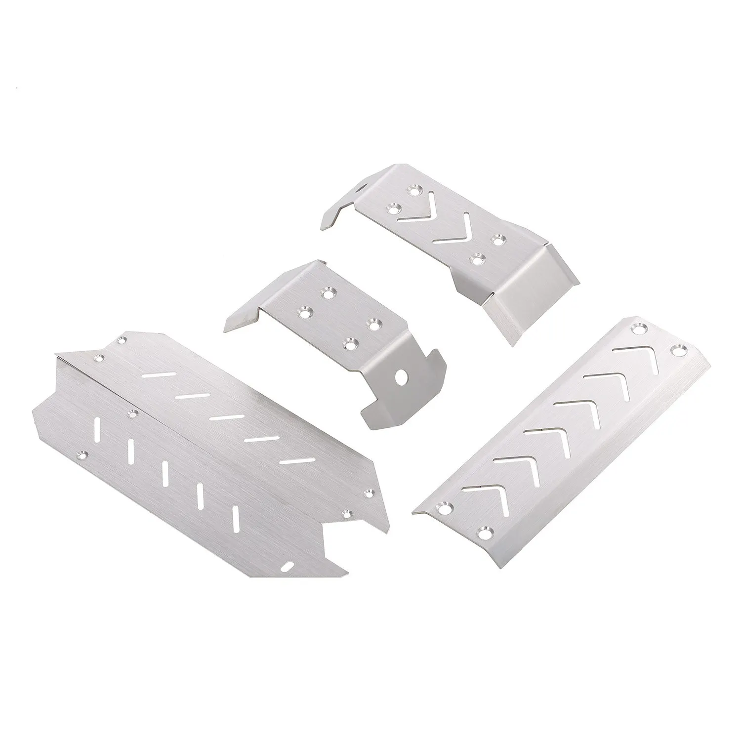 

Stainless Steel Chassis Protection Plate for 1/10 TRAXXAS MAXX RC Car