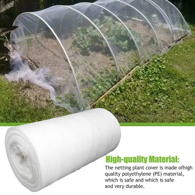

Plant Vegetables Insect Protection Net Garden Fruit Care Cover Flowers Greenhouse Protective Net Pests Control Anti-Bird