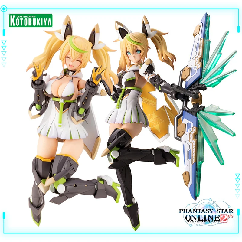 

Фигурки героев Kotobukiya, оригинальные настоящие Phantasy Star Online 2 Es Gene Stella, слезы и невинные Ver, 16 см, собранные игрушечные модели
