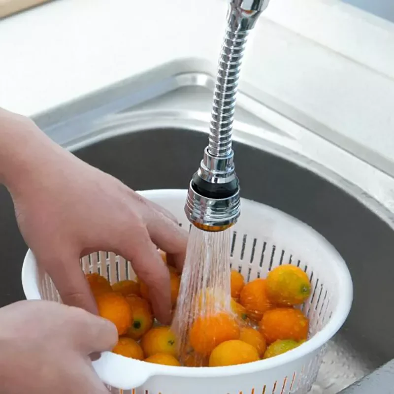 

1/2pcs Kitchen Gadgets 360 Rotatable Bubbler High Pressure Faucet Extender Water Saving Bathroom Kitchen Accessories Supplies
