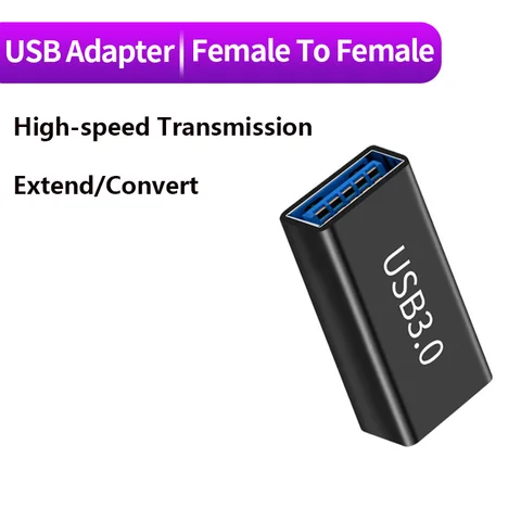 LMDAOO USB 3.0 Адаптер Мужчина-Мужчина-Женщина