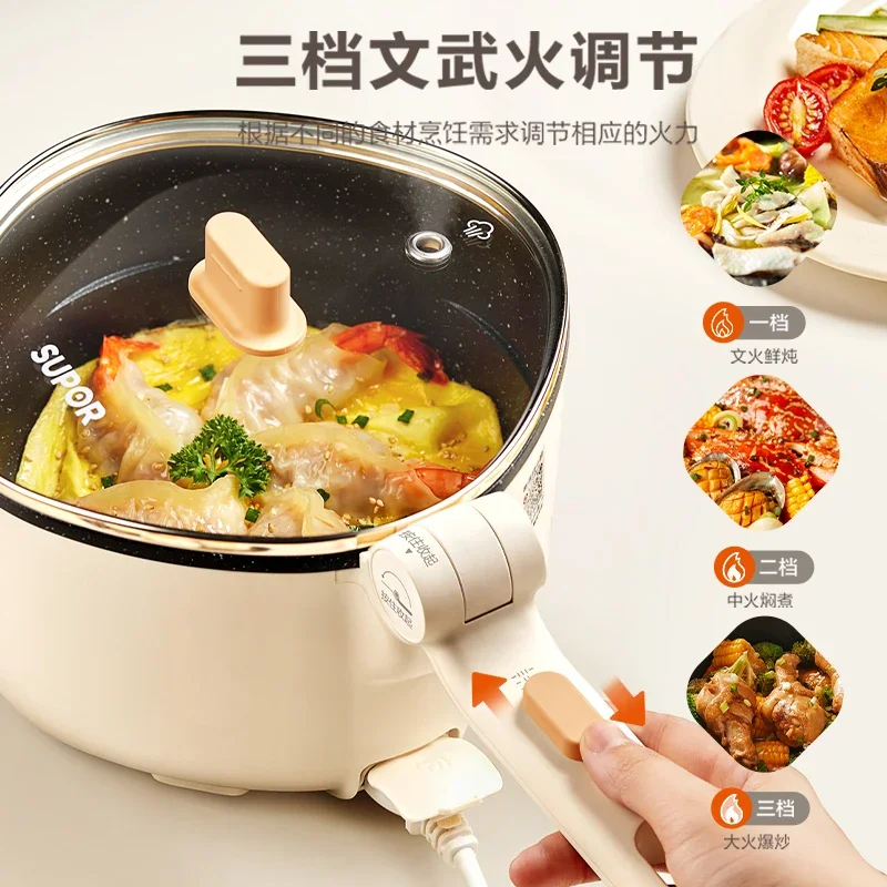 Бытовая многофункциональная электрическая кастрюля сковорода встроенная