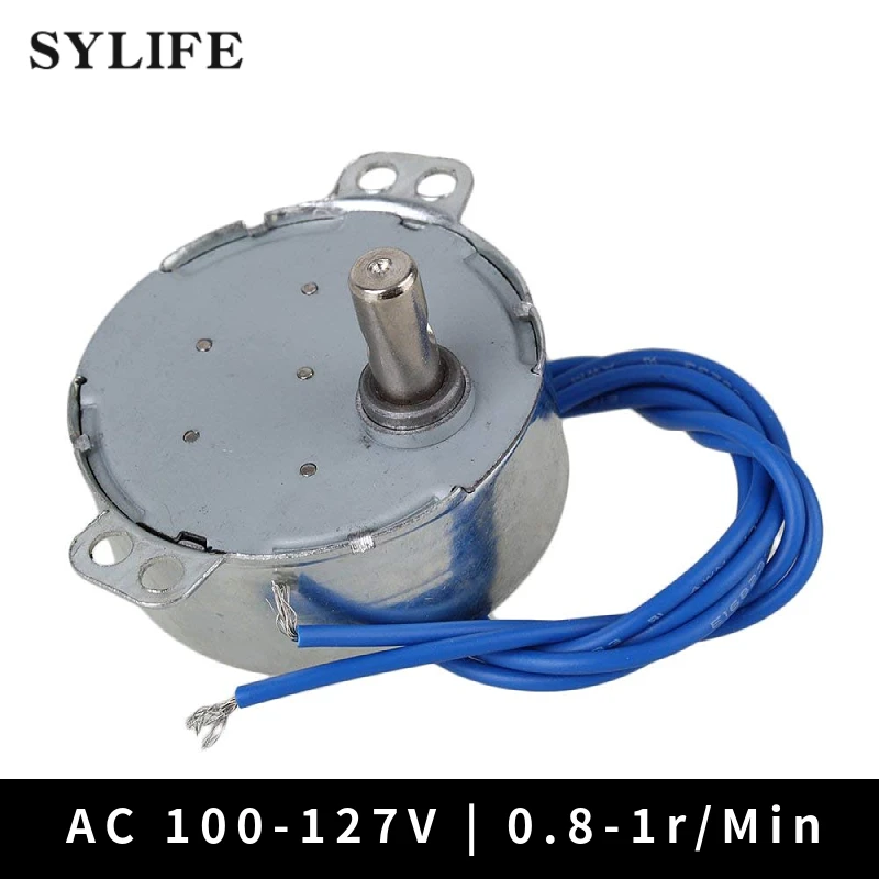 

TYC-50 AC 110V Synchronous Motor 0.8-1RPM CW/CCW 4W Torque 12KGF.CM