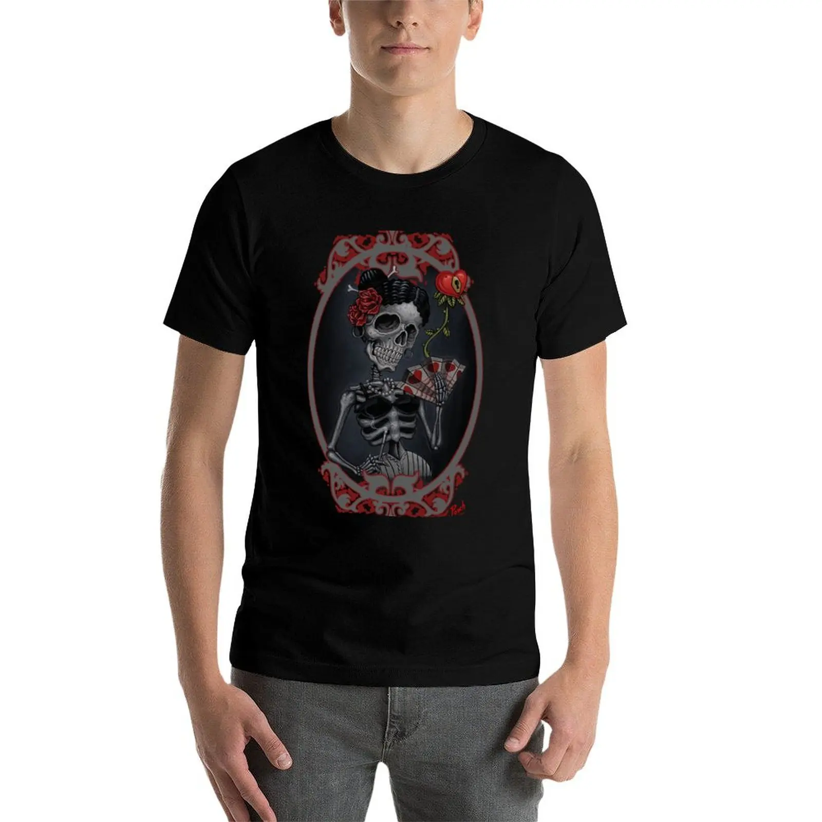 Фото Футболка Senorita Lockheart от Pooch T-Shirt, мужские футболки с графическим рисунком, дизайнерская мужская футболка №3