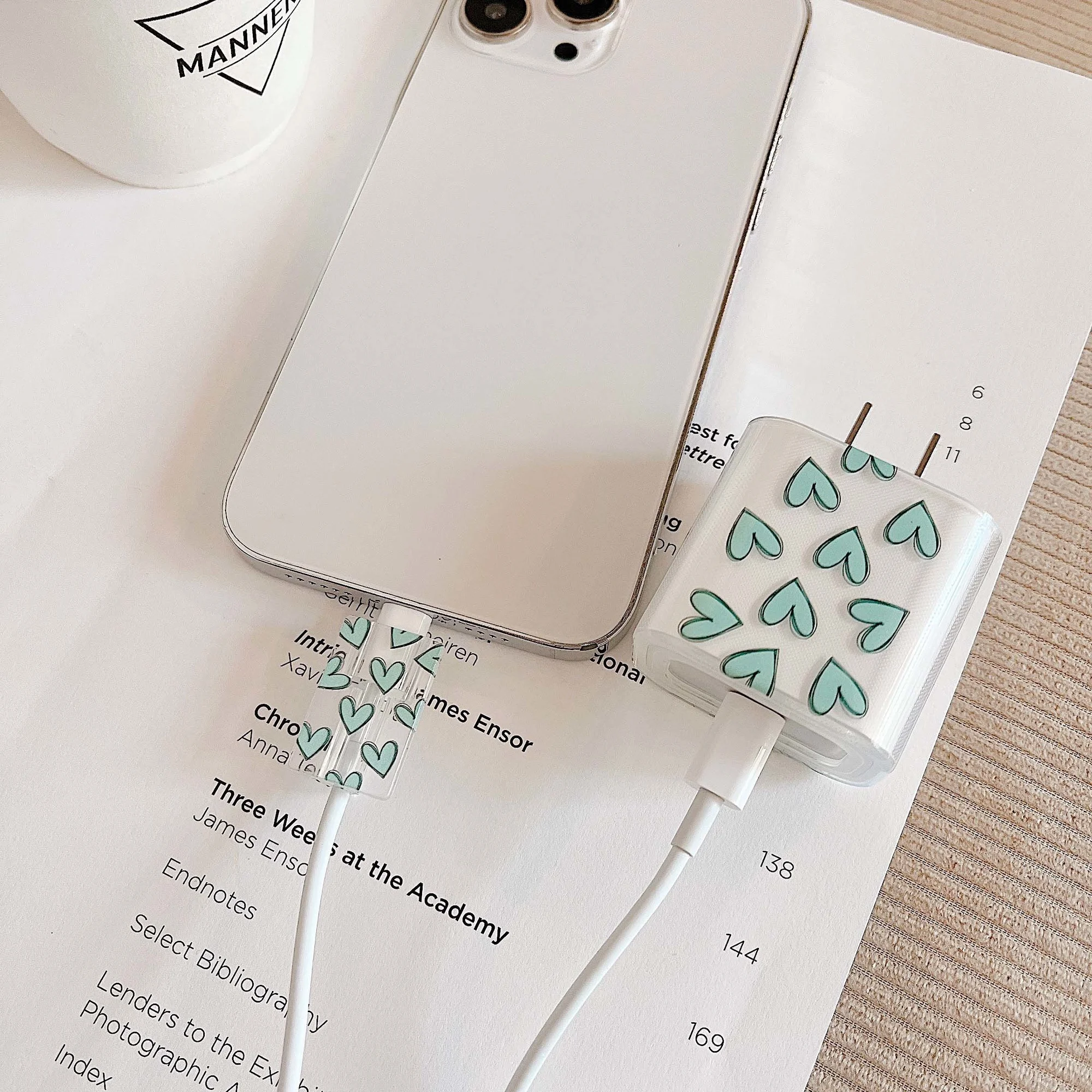 Пылезащитный противоударный силиконовый мягкий чехол с милым зеленым сердечком