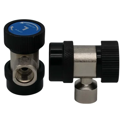 Разъем для обслуживания автомобильной холодильной системы R134a, простое и удобное управление, устойчивость к коррозии металлического материала