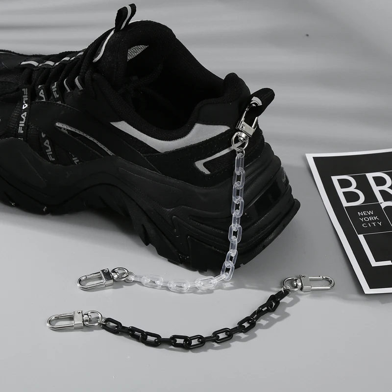 

Цепочка для кроссовок на каблуке, винтажный аксессуар «сделай сам», роскошные качественные модные трендовые подвески для кроссовок