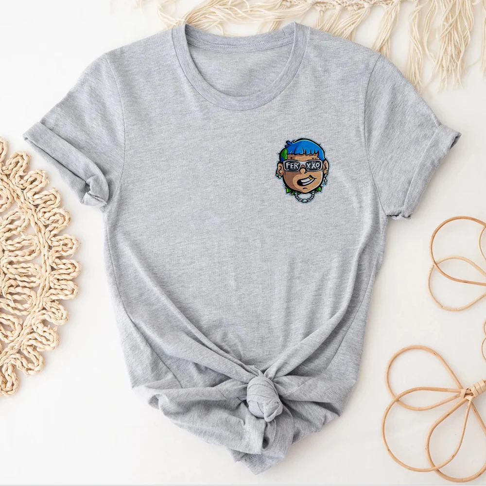 Женская Аниме-футболка Ferxxo с круглым вырезом комиксная одежда из японского аниме