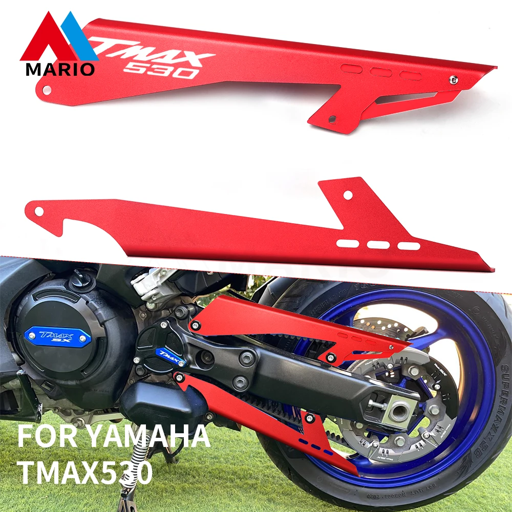 

For Yamaha T-MAX TMAX T MAX TMAX530 TMAX560 530 560 2018 2019 2020 2021 2022 2023 Motorcycle Chain Guard Cover Protector