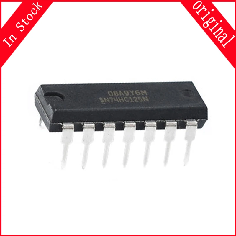 10 шт./Лот SN74HC125N 74HC125N DIP14 SN74HC125 DIP 74HC125 DIP-14 MC74HC125AN HD74HC125P TC74HC125AP DIP в наличии