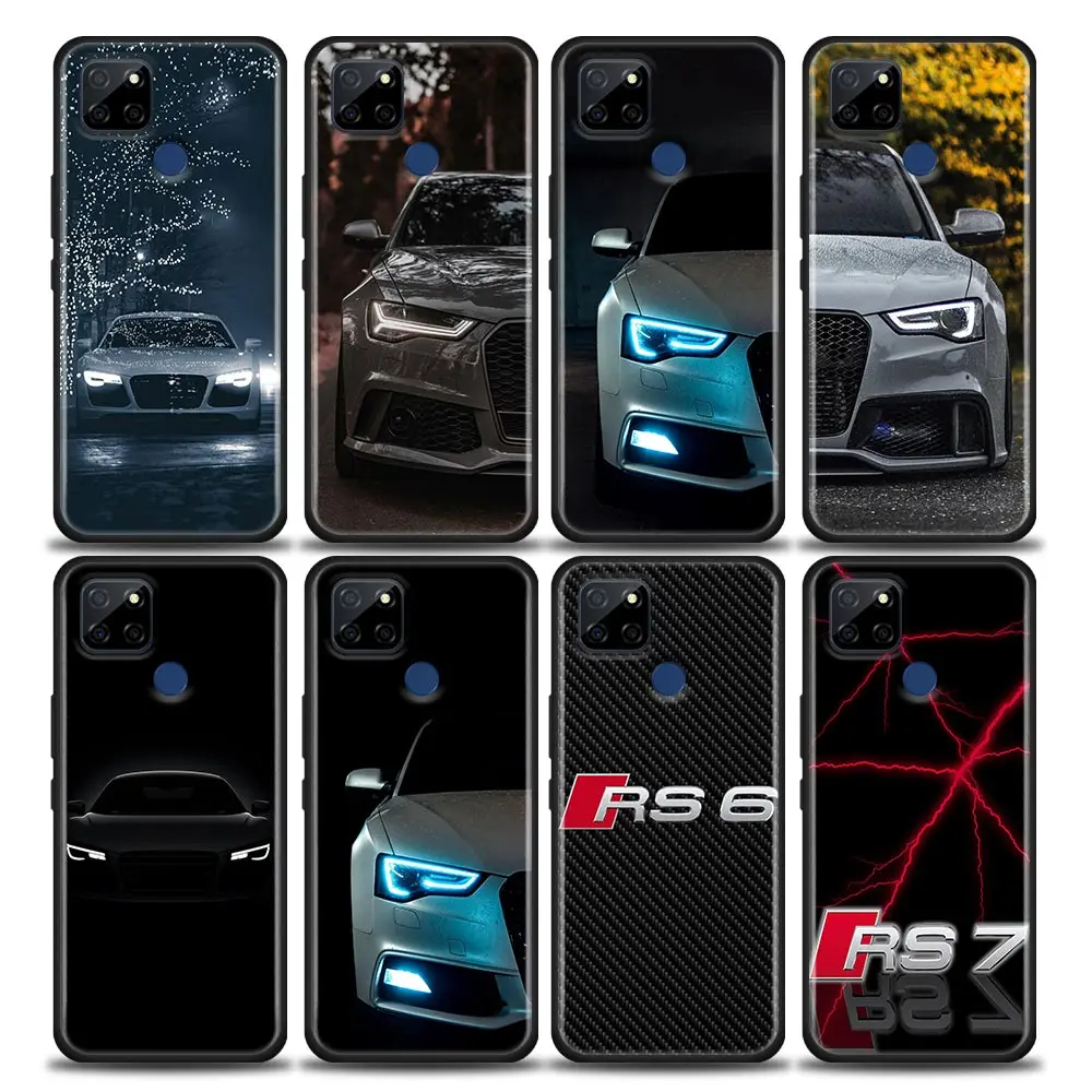 

Suit The Mob A-Audi Funda Coque Case for Realme 5 6 7 7i 8 8i 9 C1 C2 C3 C21 C25 C15 C12 XT GT Master C35 Neo2 3 Pro Case Capa