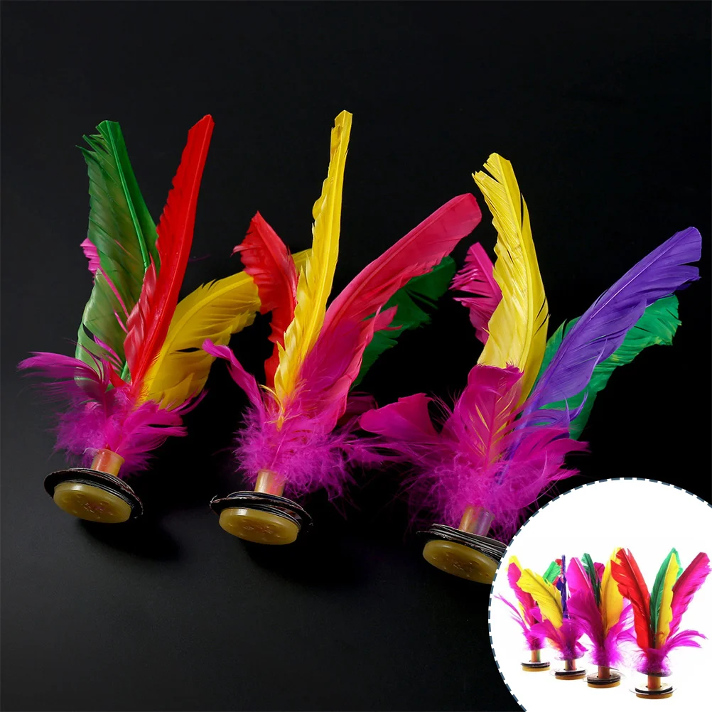 

12 шт. уличные китайские детские Воланы Jianzi, спортивные принадлежности для студентов