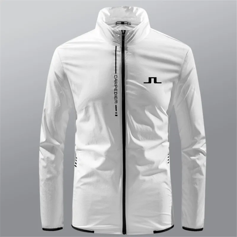 

Ropa de Golf para hombre, chaqueta cortaviento с капучинацией, The moda, abrigos con cremallera, chaqueta Bomber, 2022