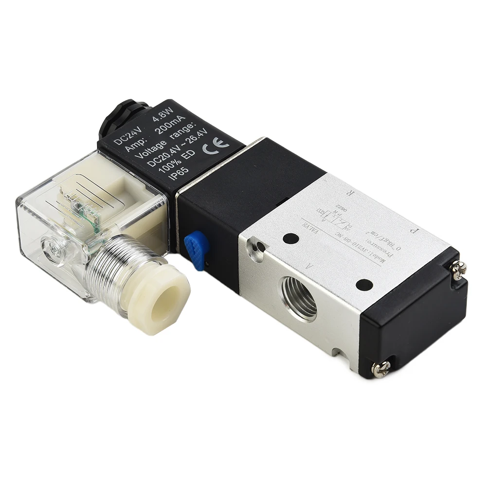 AIRTAC Тип 3V21008 Пневматический электромагнитный клапан порт 1/4 BSPT сопротивление