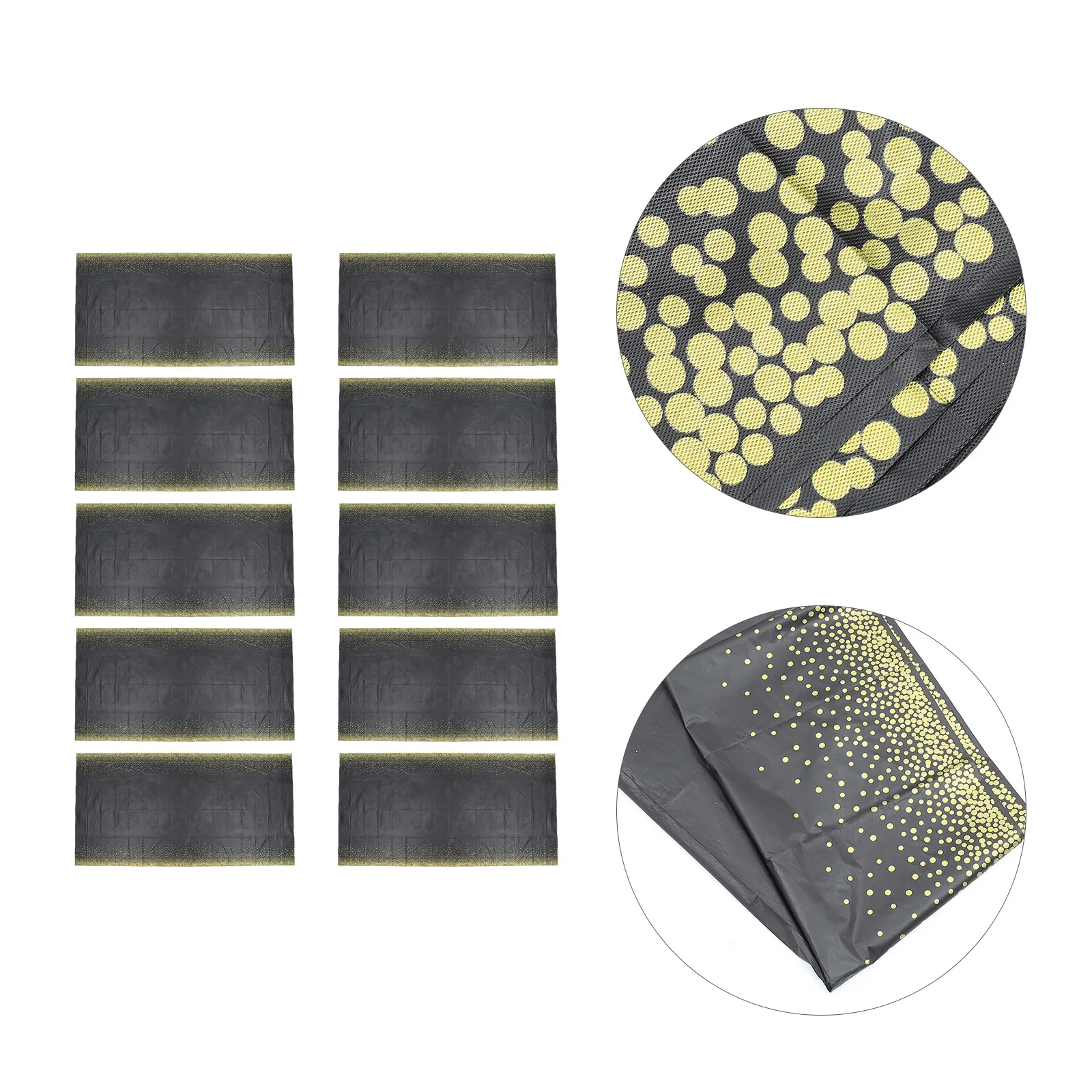 

10Pcs Disposable Tablecloth for Birthday Party Dining Table Cover Festival Party Table Decor